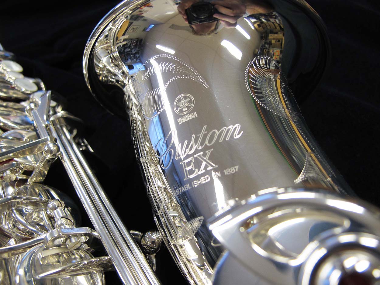 Yamaha YAS-875EXS Alto Saxophone - Silver Plated